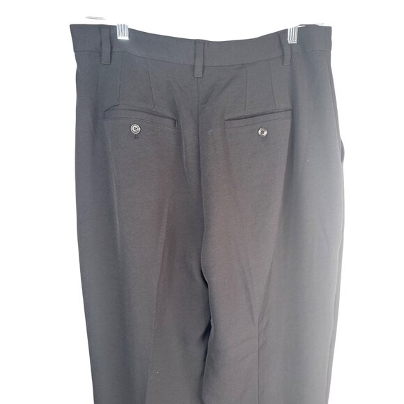 Madewell Womens Size 12 Black Cropped Trousers - Picture 6 of 10